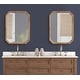 preview thumbnail 16 of 50, Kate and Laurel Marston Square Wood Wall Mirror