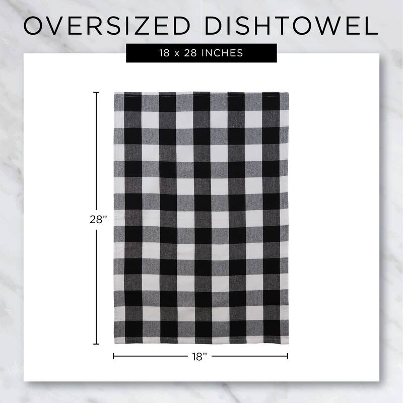 DII Flat Woven Dishtowels
