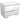 White Lacquer Wood 2-Drawer Nightstand for Bedroom, Gloss Finish Bedside Table
