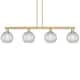 Option Brushed Brass / Clear Basketweave