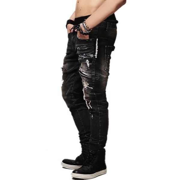 mens ripped jeans 40 waist