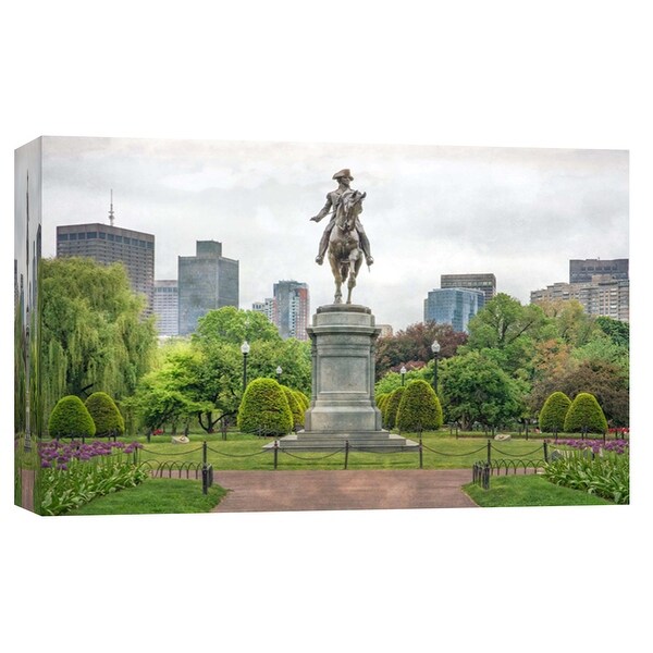 PTM Images 9-103836 PTM Canvas Collection 8" x 10" - "Washington Park" Giclee Buildings and Cityscape Art Print on Canvas