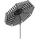 preview thumbnail 11 of 25, Outsunny 8.6FT Patio Umbrella, UPF 30+ Outdoor Market Umbrella, 2-Tier Vented Patio Table Umbrella with Crank 8 Ribs