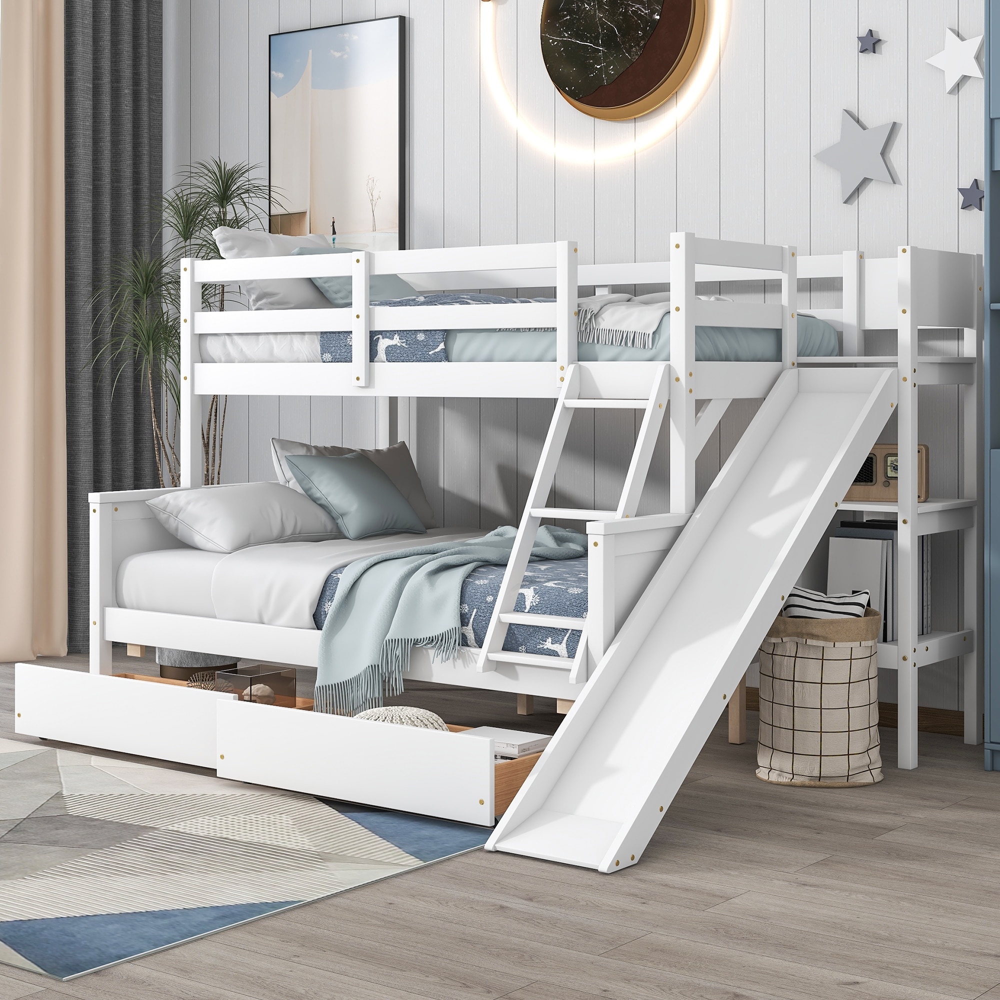 Convertible bunk beds twin over full deals