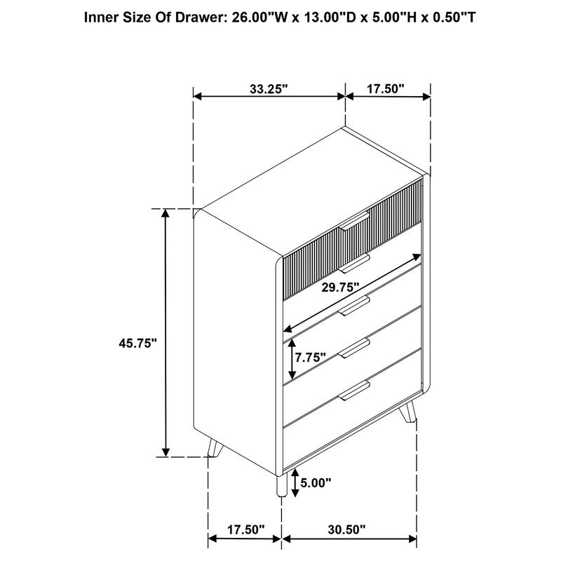 Bennett Bedroom Set Light Oak