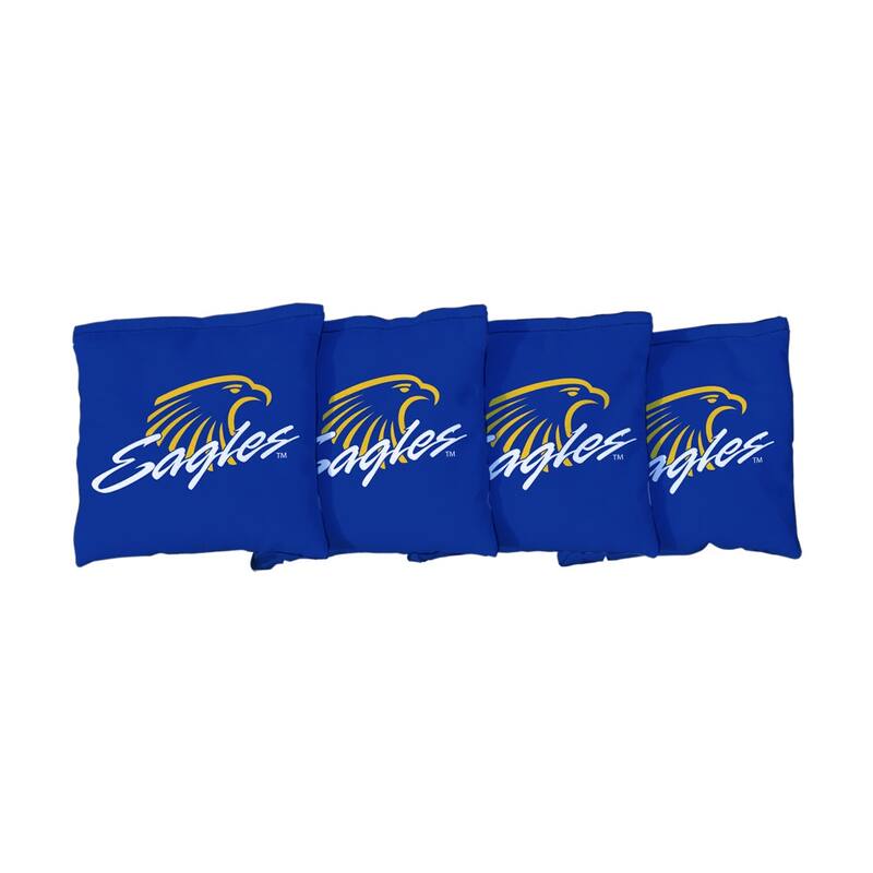 Embry-Riddle Daytona Eagles Blue Cornhole Bags - Corn Filled