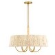 preview thumbnail 4 of 4, Minka Lavery 3605 Hellia 6 Light 24" Wide Multi Light Pendant