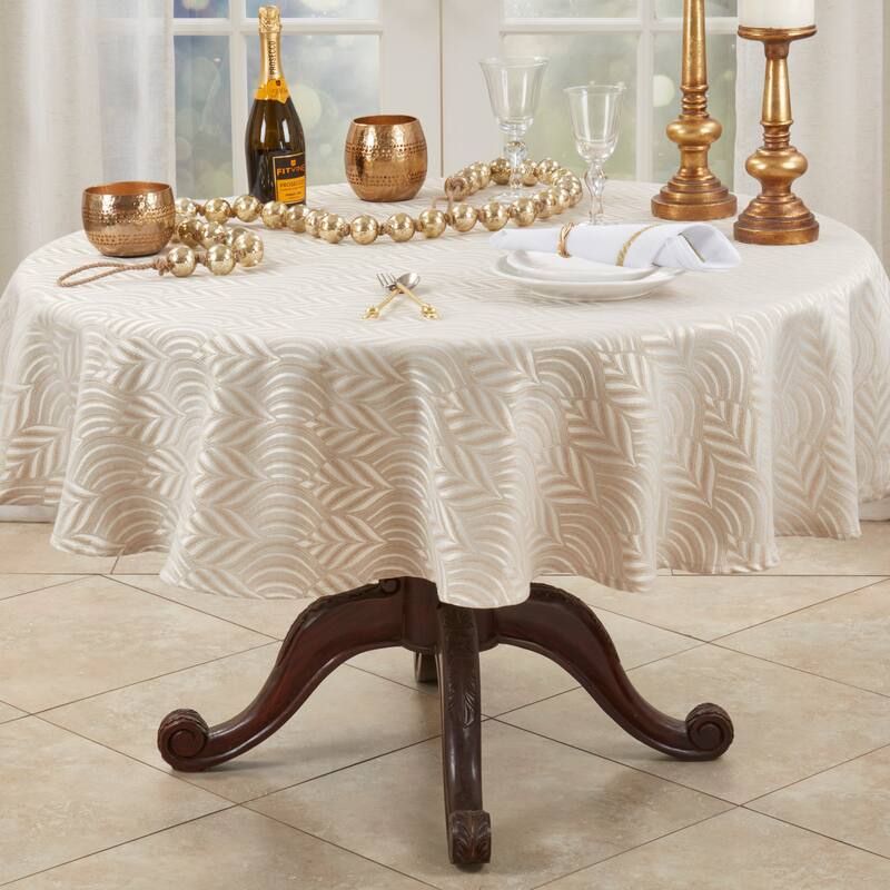 Exquisite Jacquard Design Tablecloth