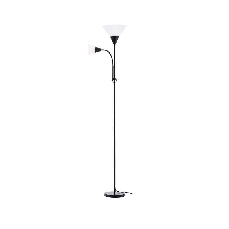 71.3" Tall Standing LED Floor Lamp with Shade - Adjustable Brightness
