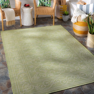 Artistic Weavers Adalet Vintage Boho Medallion Outdoor Area Rug