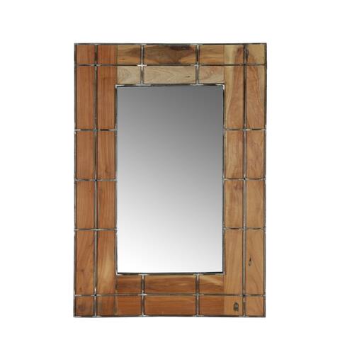 Kinson Wood Wall Mirror by Christopher Knight Home