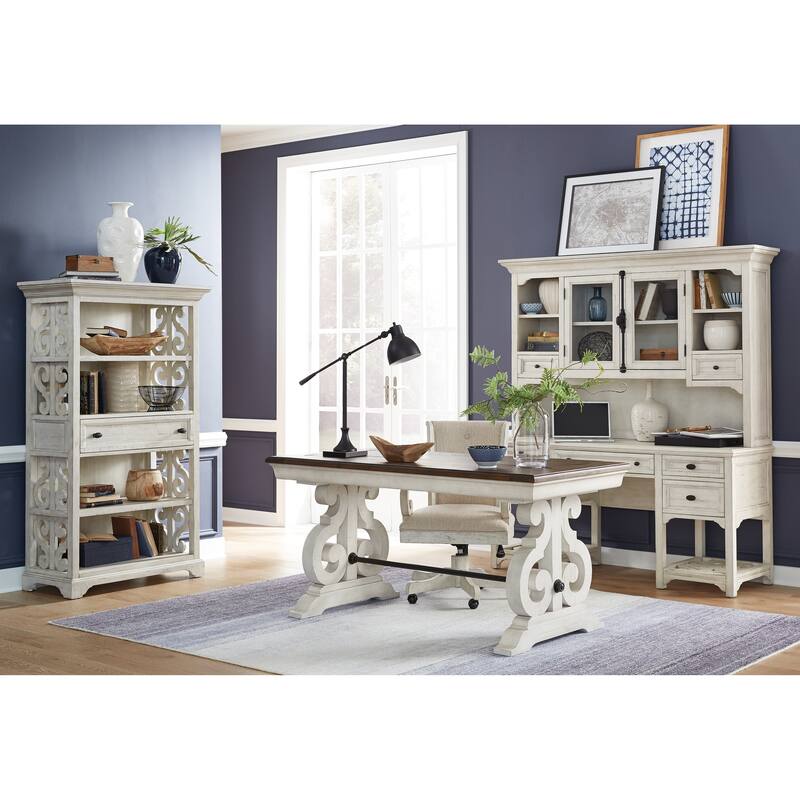 Magnussen Home Bronwyn Alabaster Writing Desk