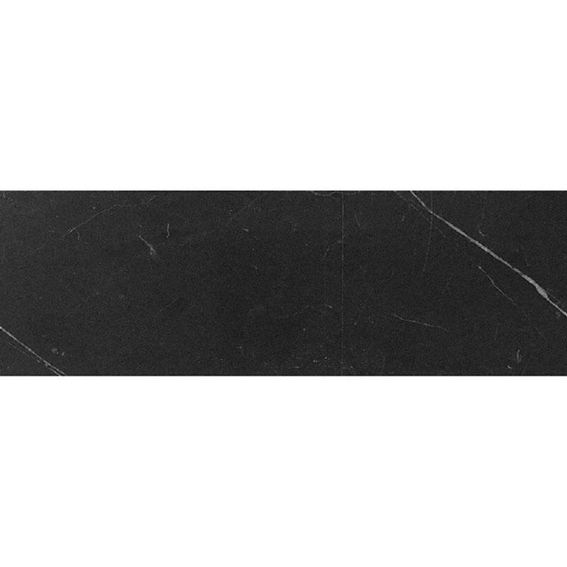 Apollo tile 4 x 12 Grandis Honed Eastern Black Marble Tile (5 sq ft/case) - 15 Pack