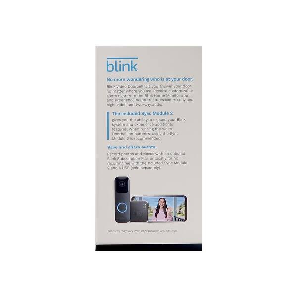 Tizomi Blink Video Doorbell Mount Indoor/Outdoor For Wired/Wireless HD Camera
