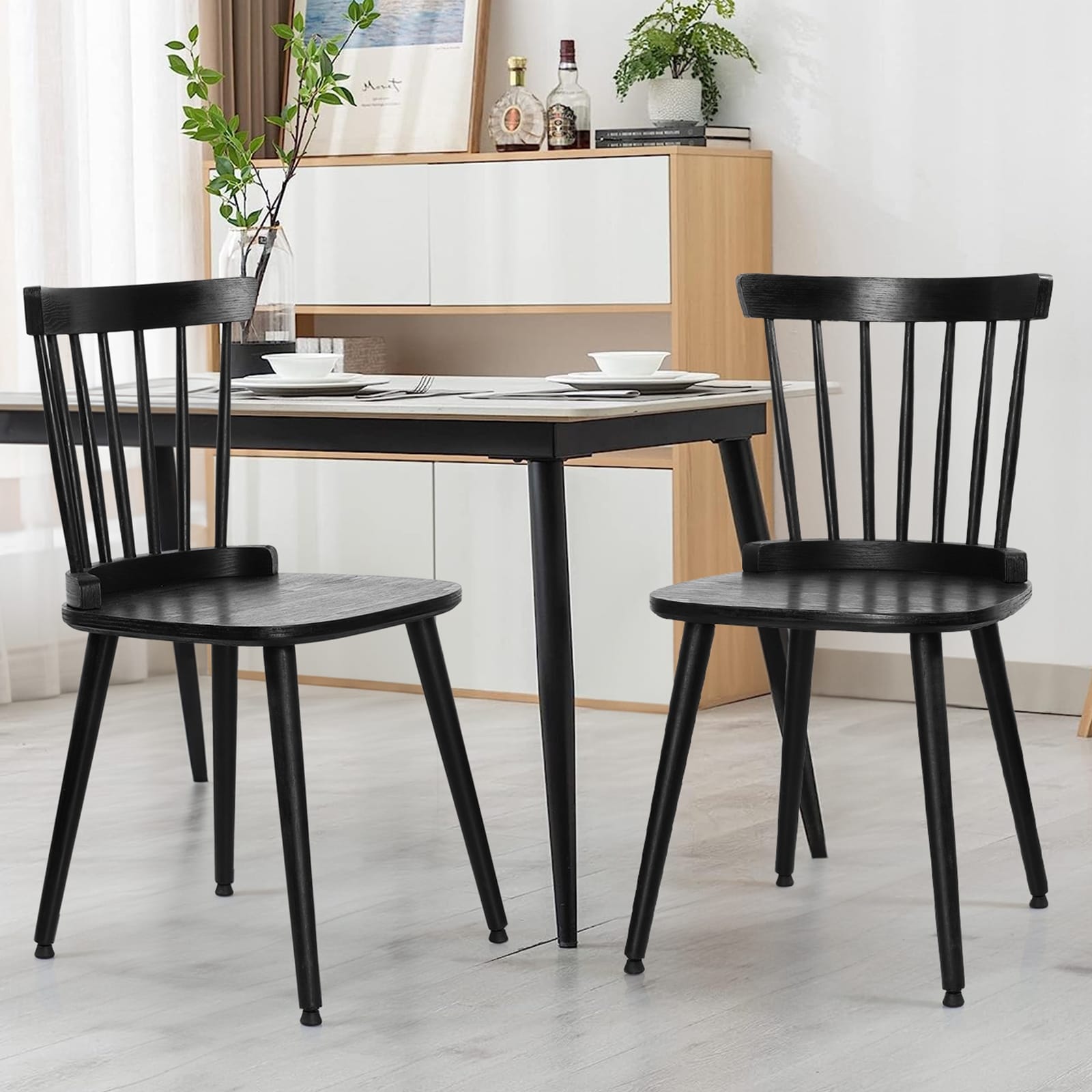 Winona spindle store back dining chair