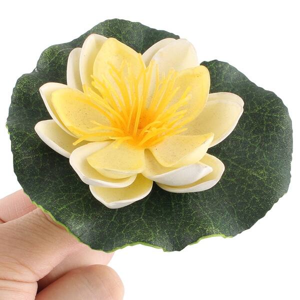 Shop Unique Bargainsaquarium Fish Bowl Artificial Float Lotus
