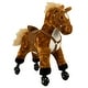 preview thumbnail 1 of 1, Ponyland Little Walking Horse on Wheels
