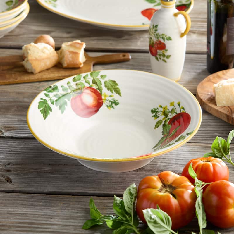 Certified International Pomodoro Pasta Bowl 13" x 3.25", 108 oz. - 13'' W x 13'' D x 3.25'' H