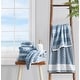 preview thumbnail 5 of 4, Nautica Oak Lake Cotton Blue 6 Piece Towel Set - 6 Piece
