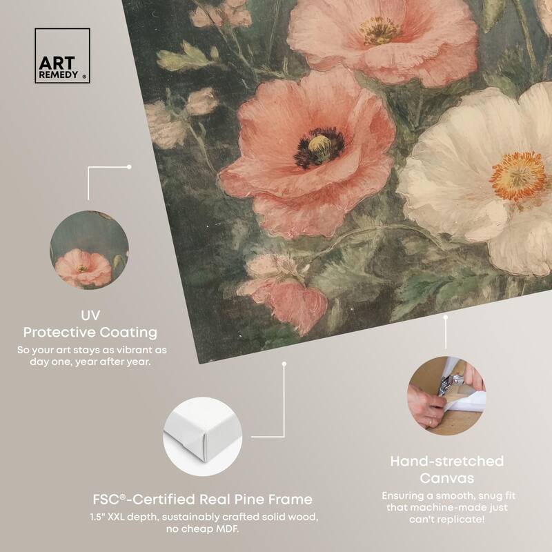 Shadowed Flutter II Canvas by Art Remedy, Gallery Wrapped