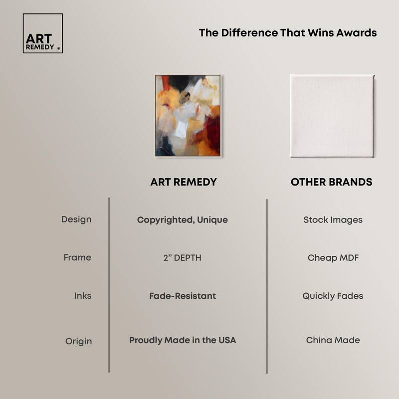 Earth and Fire III Canvas by Art Remedy