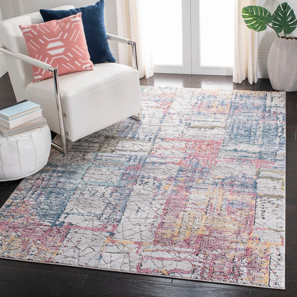 SAFAVIEH Porcello Epsie Modern Abstract Rug