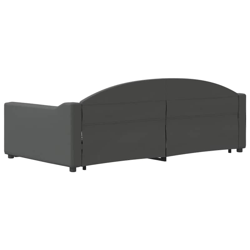 vidaXL Day Bed Upholstered Sleeper Sofa Bed for Bedroom Living Room Fabric