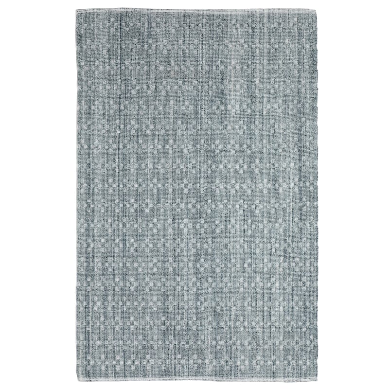 Terra by Obeetee Star Texture Rug - Indigo - 6' x 9'