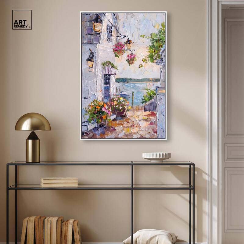 Harbor Hideaway I Canvas by Art Remedy