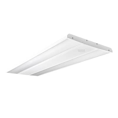 4FT Linear High Bay Shop Light, 160W, 5000K, Microwave Sensor, Dimmable, 120-277Vac, IP40 Rated, UL, DLC Listed - 48.86