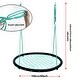 preview thumbnail 3 of 3, Children Web Swing Playground Platform Net Swing Rope Detachable 1M 40inch Diameter - S