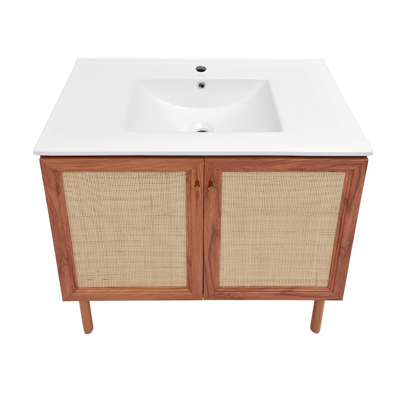 Classe Bathroom Vanity in Oak