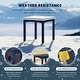 preview thumbnail 58 of 63, Polytrends Garden Party Kids Outdoor 24" Dining Table