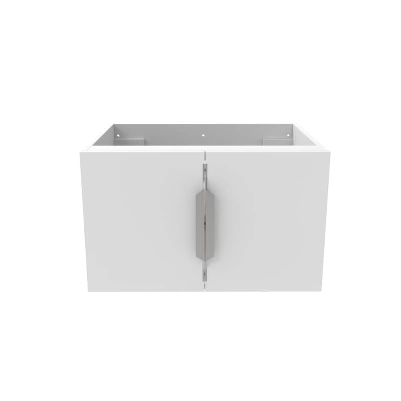 Alpine 24" Wall Mounted Bathroom Vanity (Base Only)