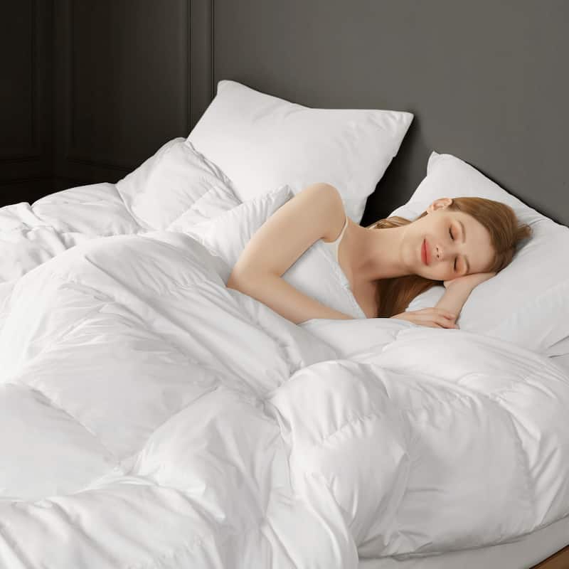 Madison Park Stay Puffed Overfilled Down Alternative Comforter