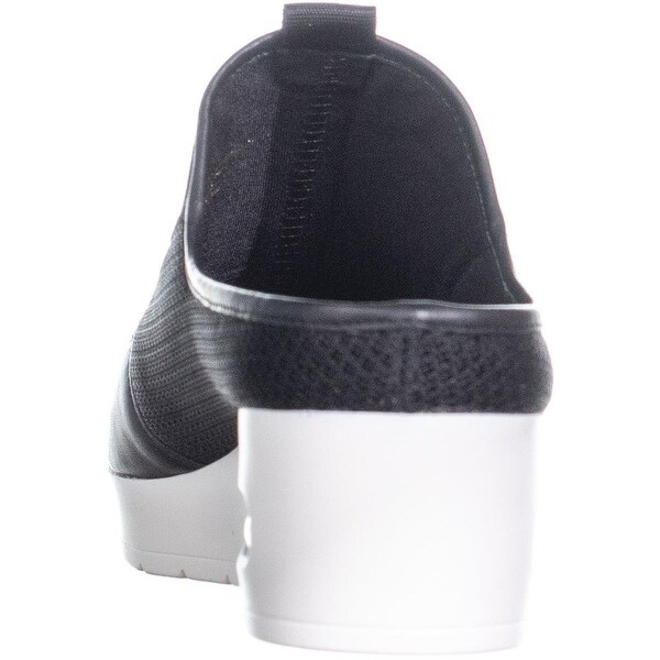 dkny allegra mule wedge sneakers