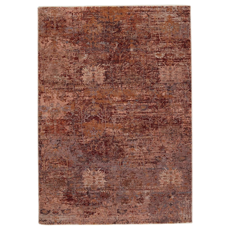 Beasley Floral Area Rug - 9'3"X13'3" - Red/Rust - Runner/Rectangle