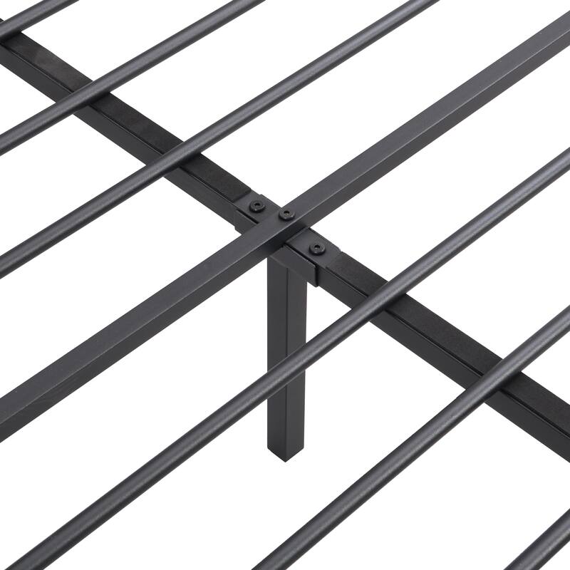 Grey Full Bed Frame with Upholstered Headboard and LED Lighting abd Built-in Charging Ports