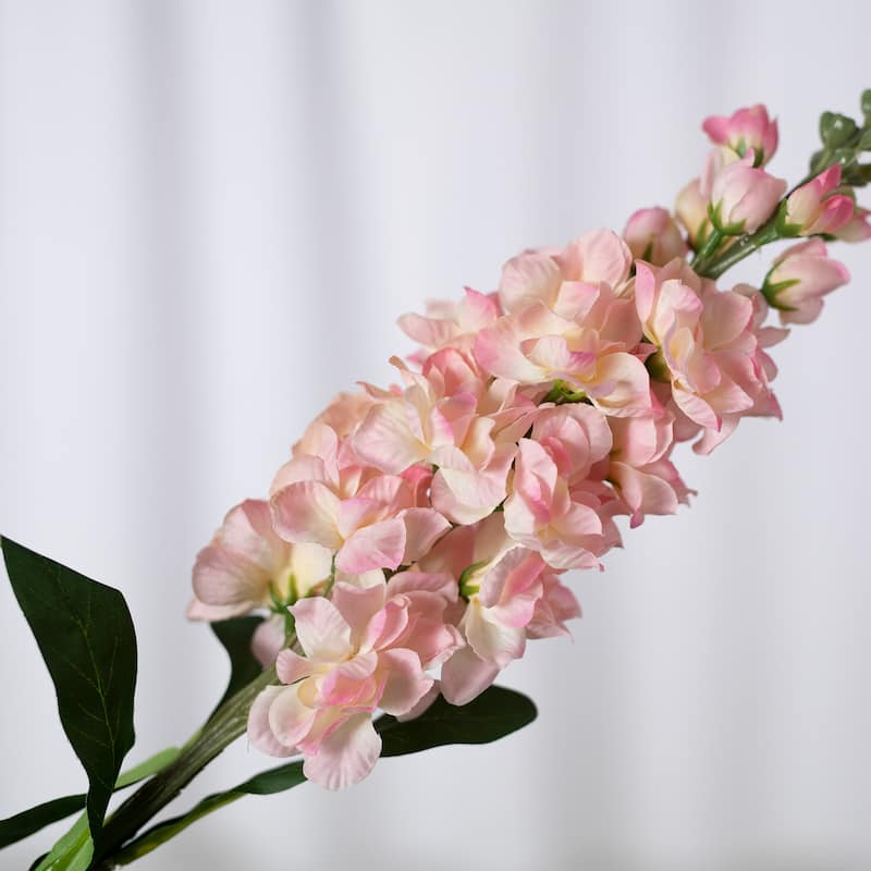 Silk Decorative Artificial Violet(Pack of 1 Branch)