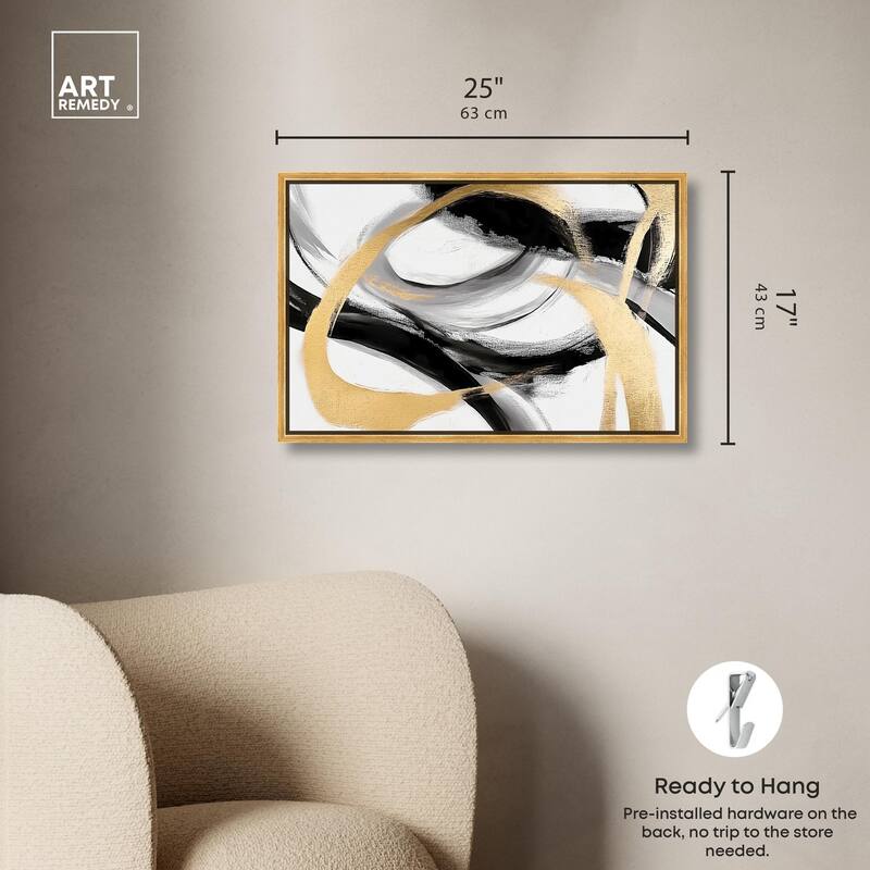 Midas Arc I Canvas by Art Remedy