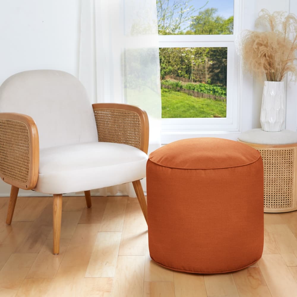 Sorra Home Sunbrella Round Bean Pouf