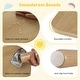 preview thumbnail 11 of 18, Gymax 3PCS Toddler Furniture w/Pine Wood Frame Curved Backrest Round