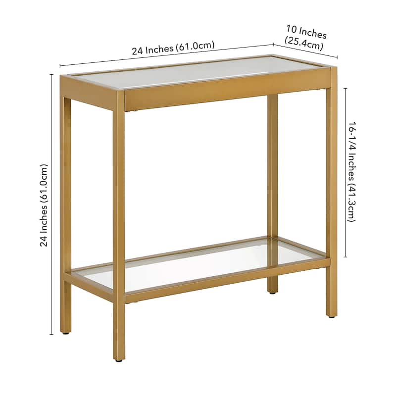 Alexis 24'' Wide Rectangular Side Table