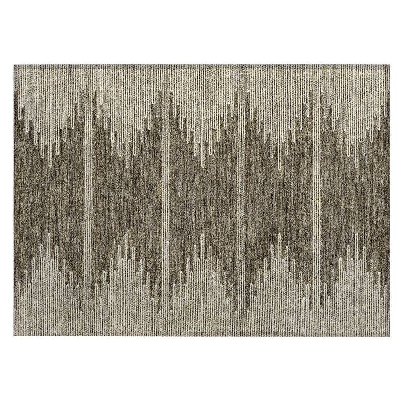 Machine Washable Indoor/ Outdoor Moroccan Boho Rug