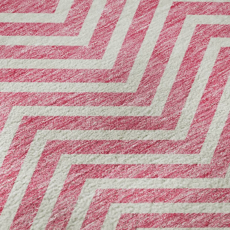 Premium Washable Super Soft Modern Chevron Mayfield Rug