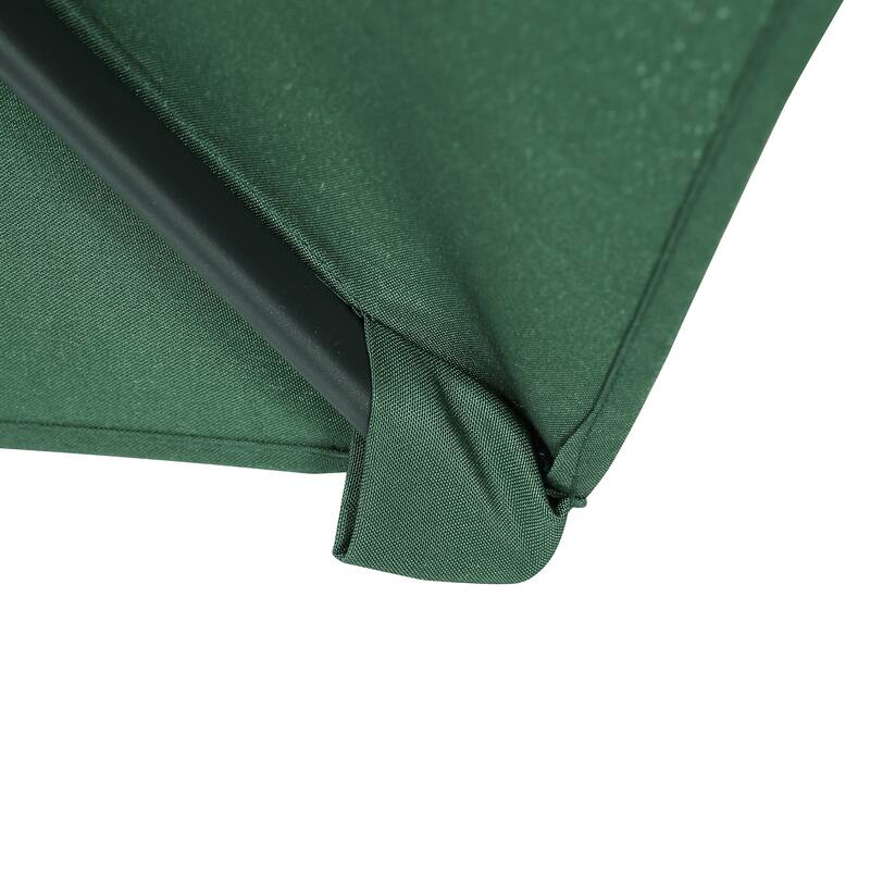 Ainfox 9ft Outdoor Patio Umbrella Multi-color Crank Lift Without Base
