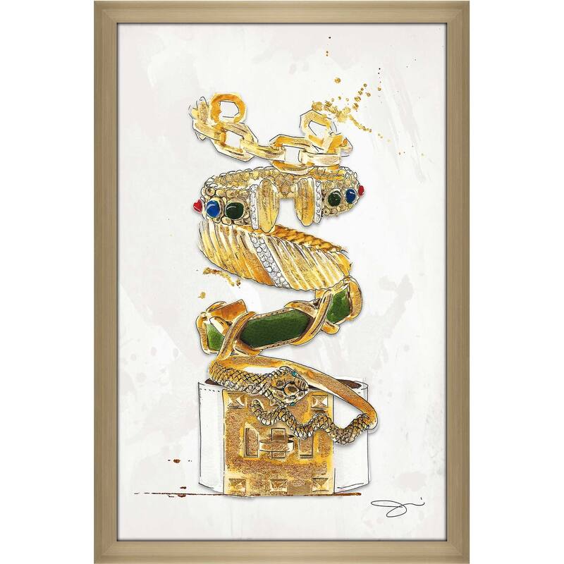 "Fashion Necklace 2" by Jodi Print on Acrylic