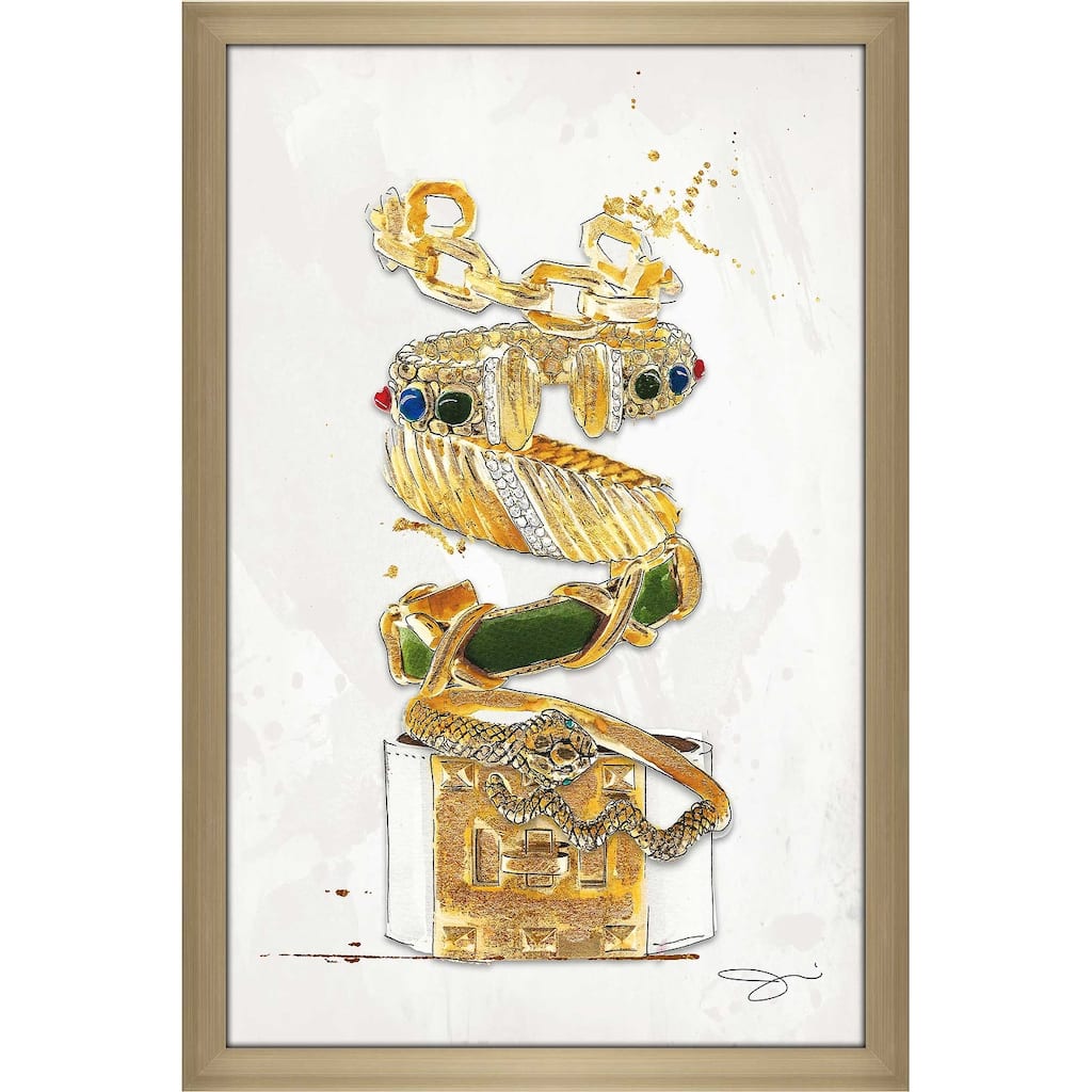 "Fashion Necklace 2" by Jodi Print on Acrylic