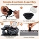 preview thumbnail 19 of 63, Costway Tabletop Water Fountain with Rolling Crystal Ball,