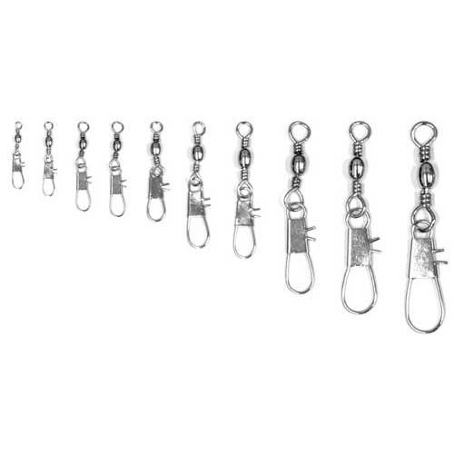 Shop Eagle Claw Swivel Black Barrel W Interlock Snap 12ct 12pk